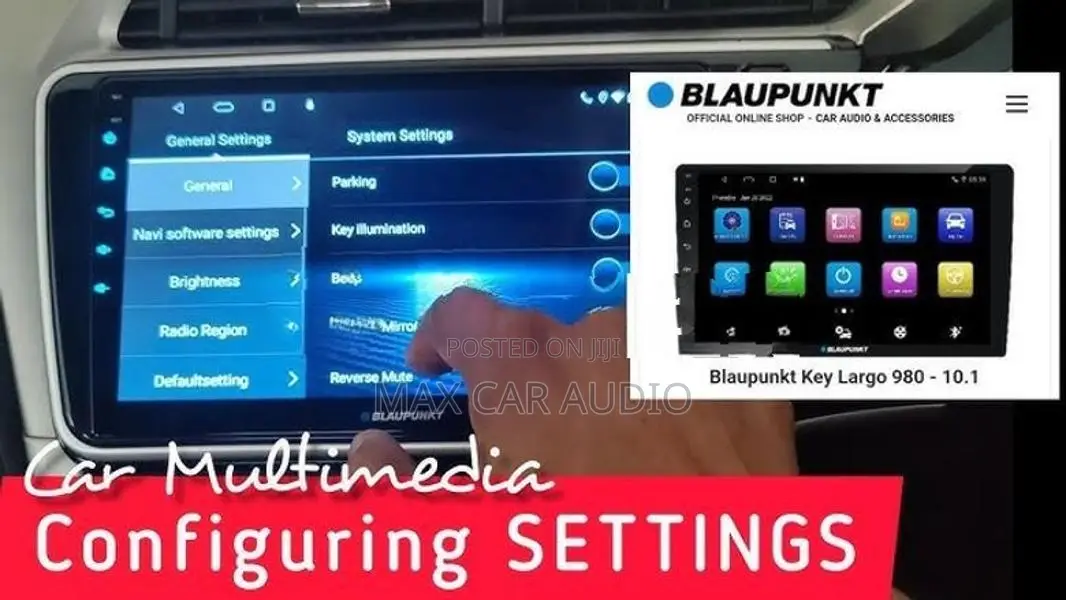 Blaupunkt Android Navigation Car DVD Audio Setup