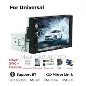UNIVERSAL 1Din Car DVD Audio Setup