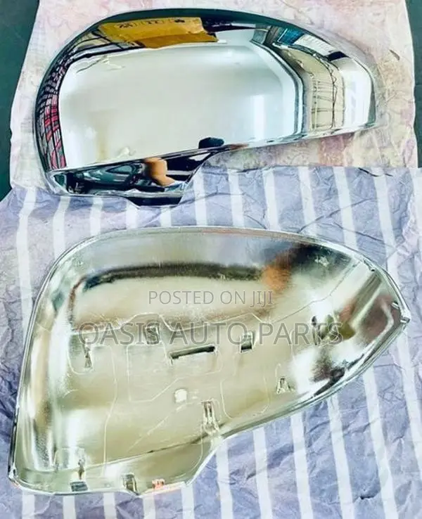 Mirror covers prius chrome pair clip type