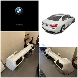 Genuine BMW 740e 740Le M Sport 2017 rear bumper