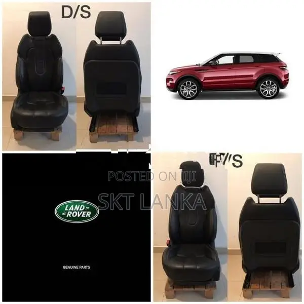 Genuine Range Rover Evoque Dynamic 2015 interior seat set black