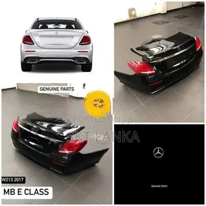 Genuine Mercedes E E200 E350 2019 rear bumper dicky bootlid lights doo