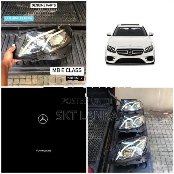 Genuine Mercedes E E200 E350e 2018 LED headlights bonnet bumper door