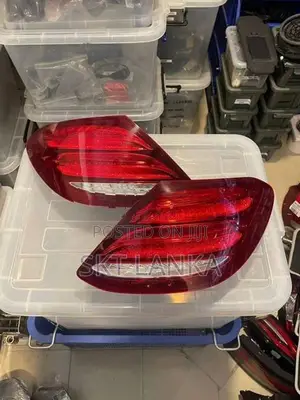 Genuine Mercedes E E200 E350e rear bumper LED lights door