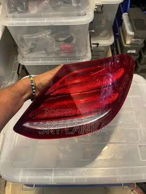 Genuine Mercedes E E200 E350e rear bumper LED lights door