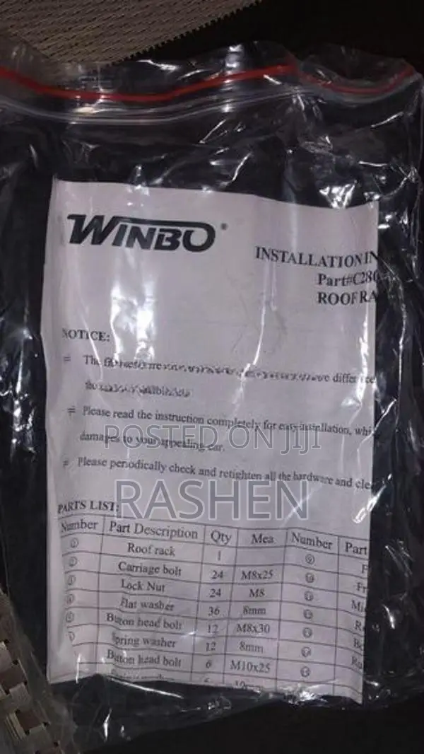 Winbo Branded Hood Rack