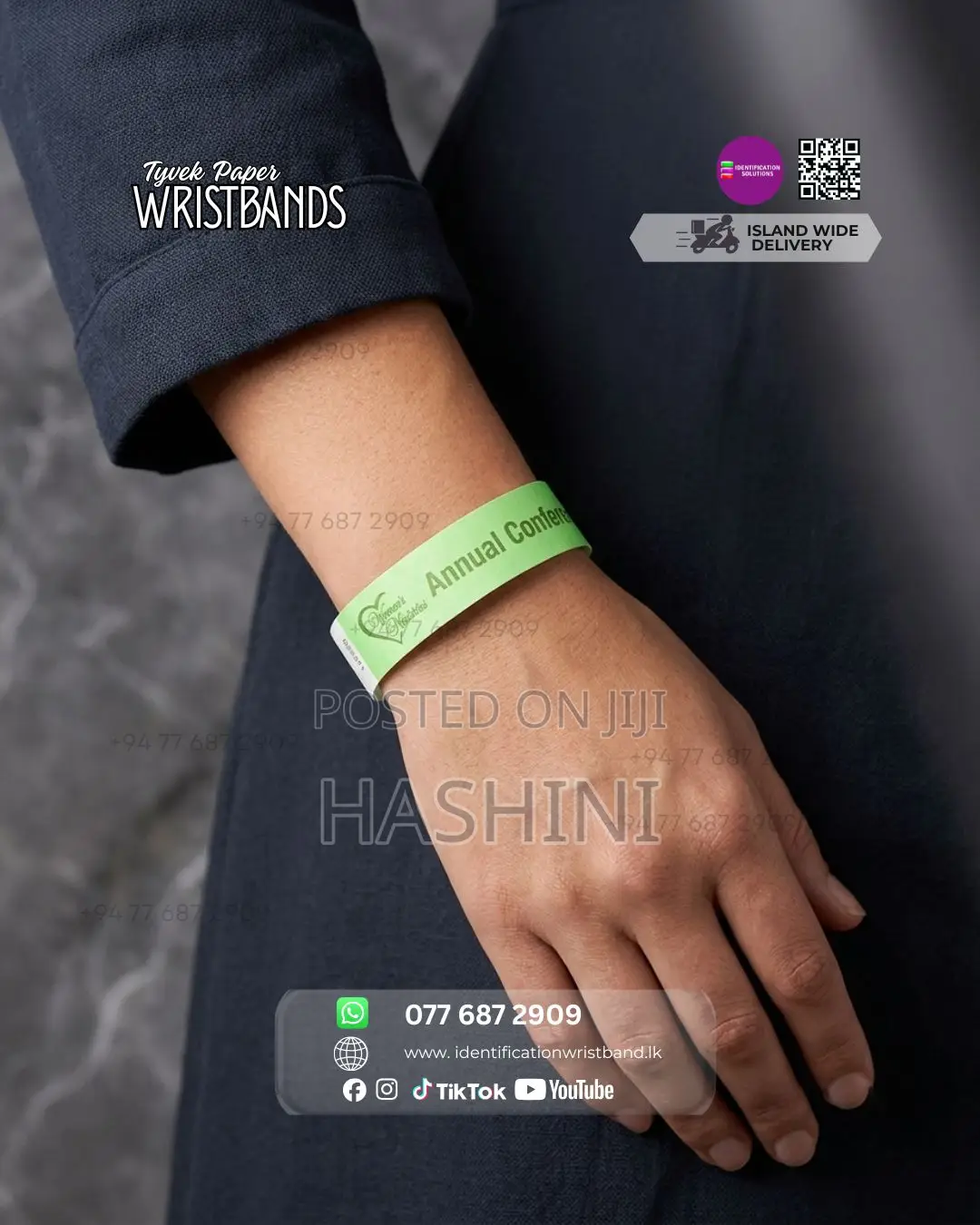 Tyvek Wristbands