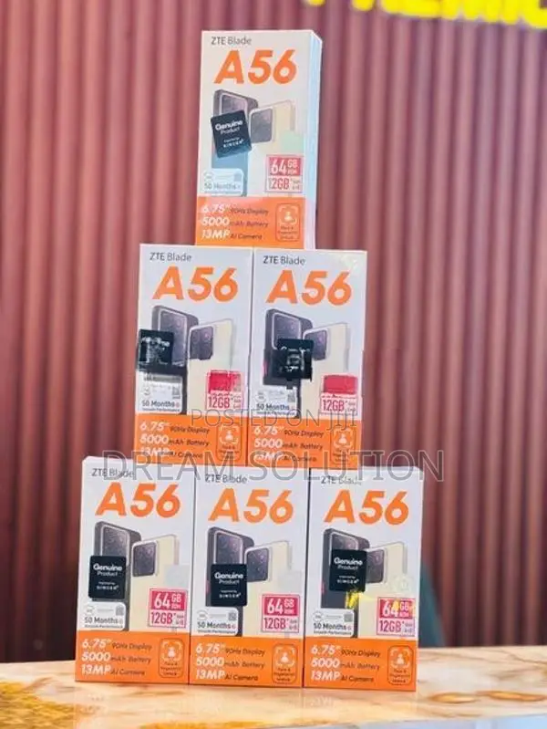 ZTE A56 4GB|64GB (Brand New)