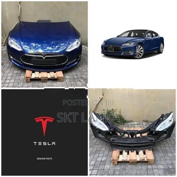 Genuine Tesla Model S 2015 Face cut bumper headlight bonnet Y 3