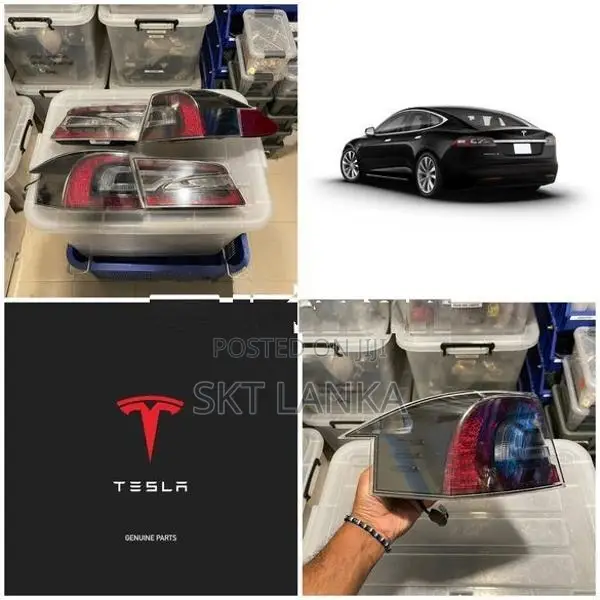 Genuine Tesla Model S 2015 rear bumper lights X Y 3