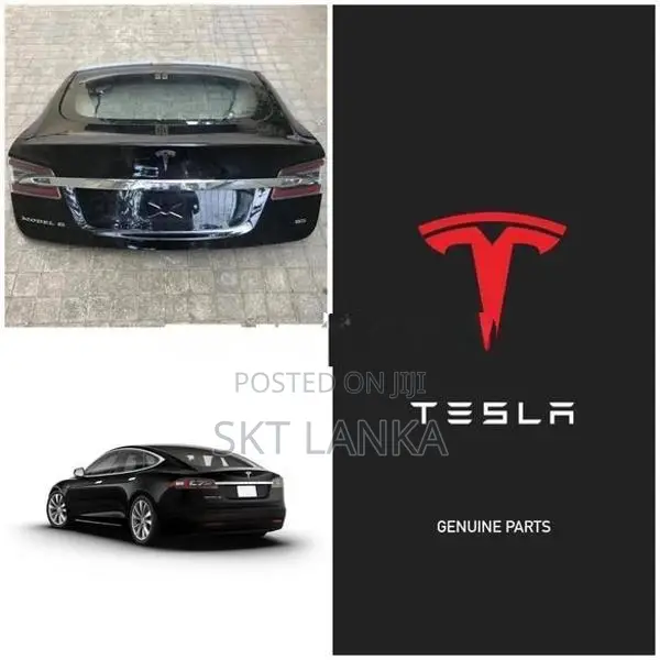 Genuine Tesla Model S 2015 rear bootlid dicky door windscreen light 3 