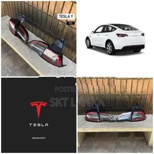 Genuine Tesla Model Y 2024 rear LED light BUMPER DOOR S 3