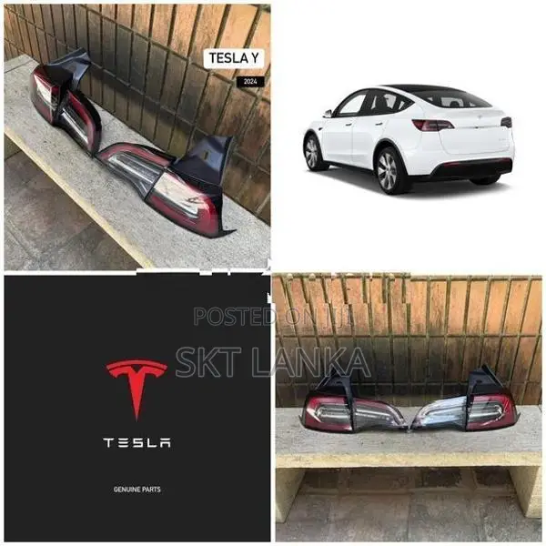 Genuine Tesla Model Y 2024 rear LED light BUMPER DOOR S 3