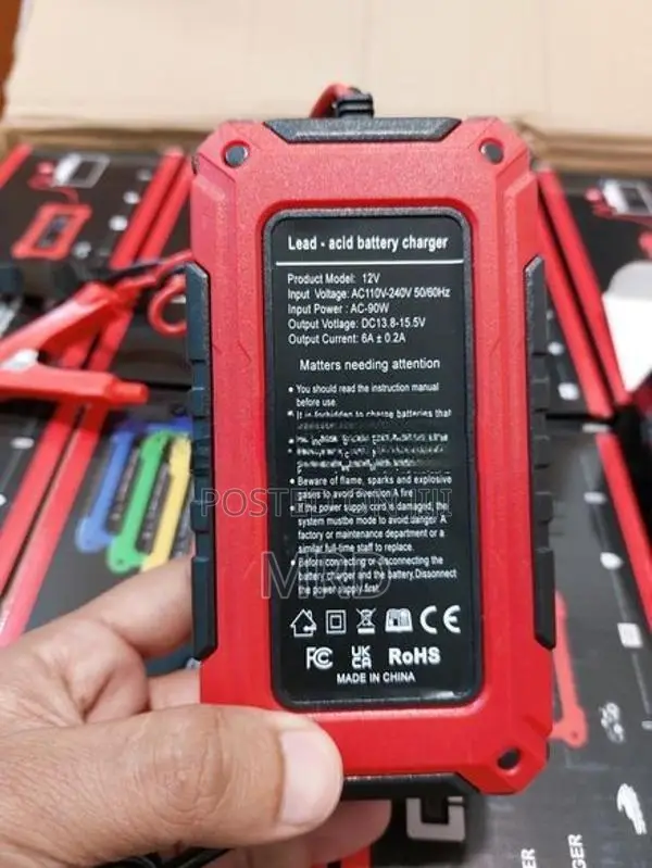 Car Battery Charger Smart Intelligent 12v / 6A 2A-100A