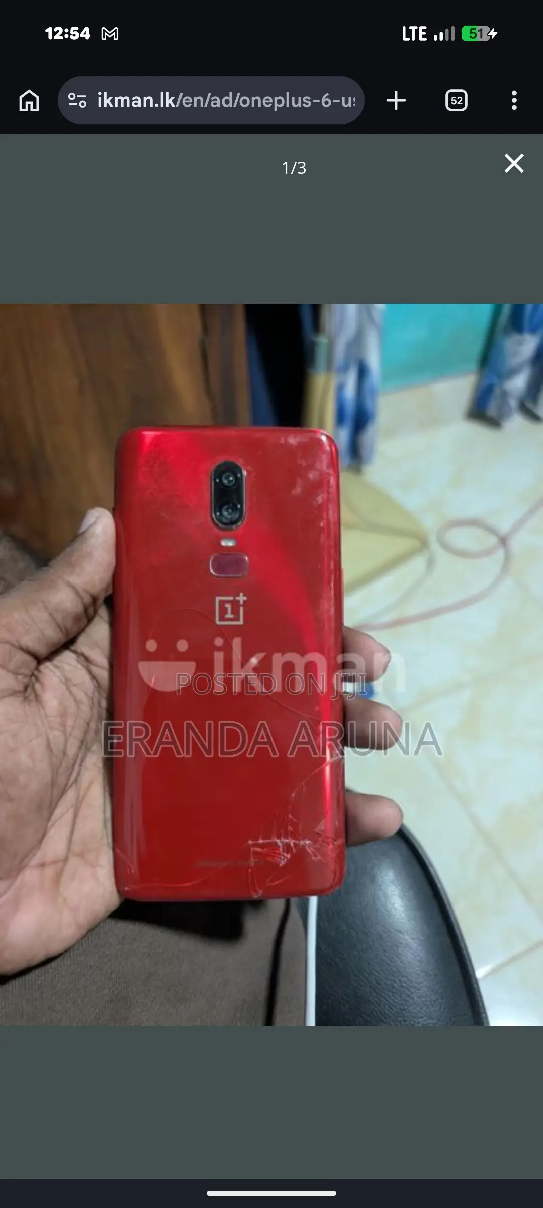 OnePlus 6 128 GB Red