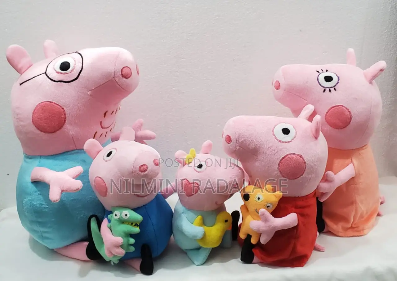 Handmade Character Soft Toy Peppa Pig Family