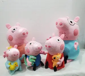 Handmade Character Soft Toy Peppa Pig Family