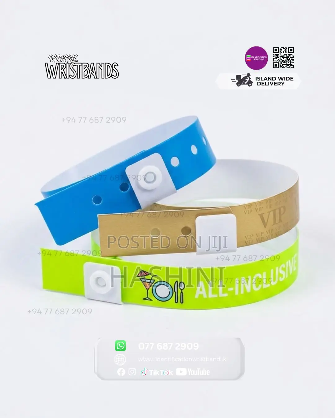 Vinyl Wristbands