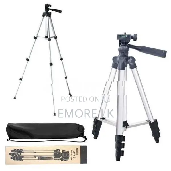 Tripod 3110 Portable Camera Stand and Mobile Phone Holder
