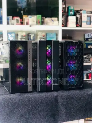 Computer Gaming Casing with Rgb Argb Fans Desktop