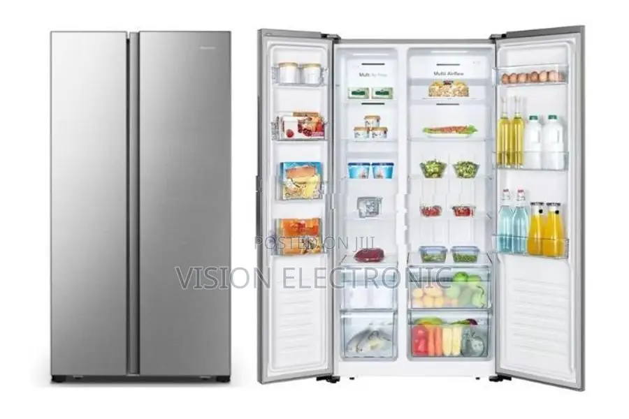 Hisense 428L Side-by-side Inverter Refrigerator (BCD456W)