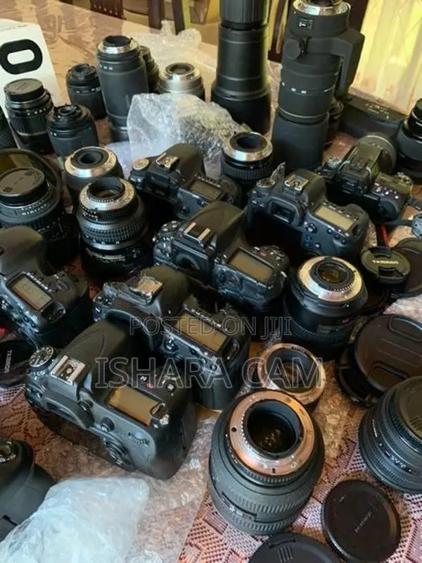 DSLR Camera with Lenses