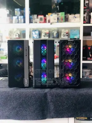 Computer Gaming Casing with Rgb Argb Fans Desktop