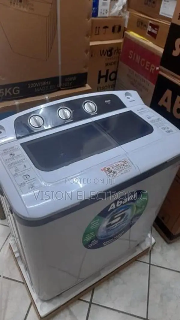 Abans 7kg Top Load Semi Washing Machine