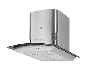 New Euro (Turkey) Cooker Hood Chimney Tempered Glass Charcoal Filter