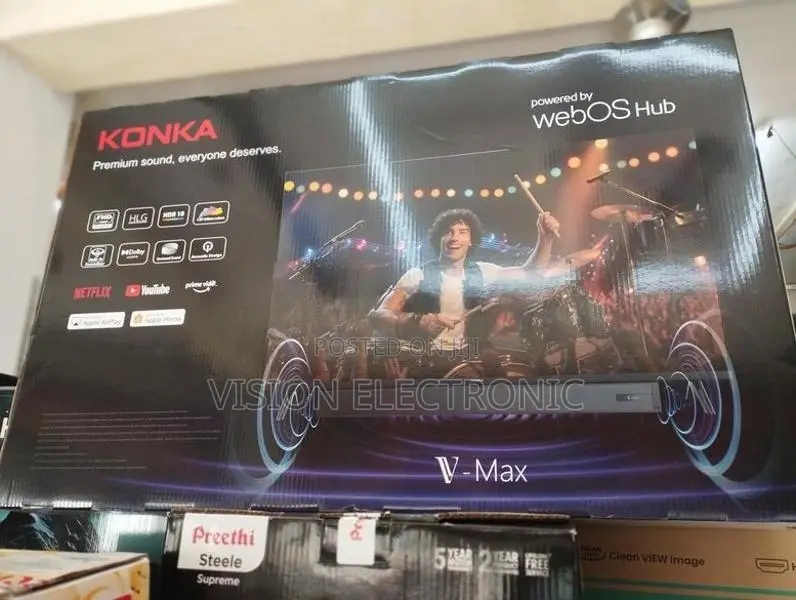 New Konka HD Smart WebOS TV - 32 Inch
