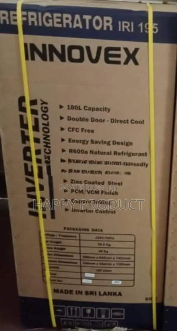 Innovex Inverter Refrigerator-180L