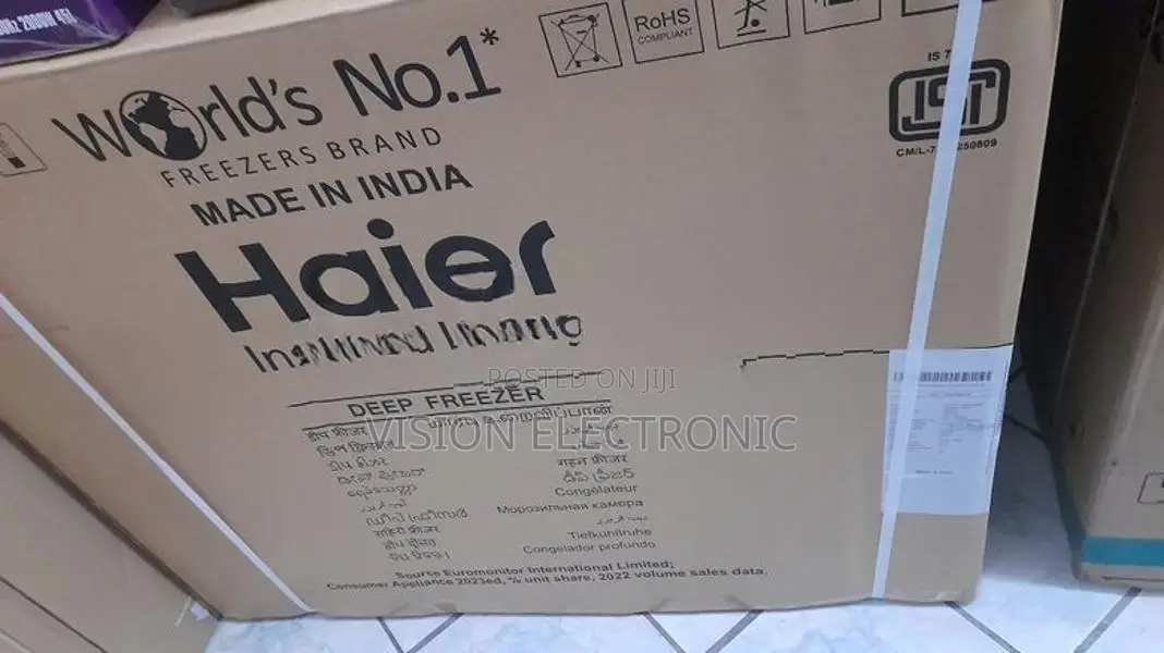 Haier 324L Double Door Chest Freezer