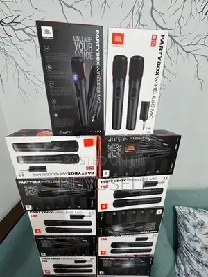 PARTYBOX WIRELESS MIC DUAL (rechargeable )