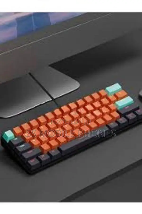 MUCAI MKA610 USB Mini Mechanical Gaming Wired Keyboard