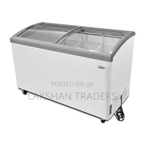 New IGNIS 400L Glass Top Display Chest Freezer