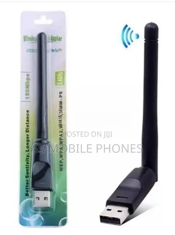 Dtech High-Speed 150Mbps Wifi Adapter USB