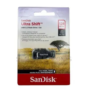Sandisk Ultra Shift USB 3.2 Flash Drive 128GB