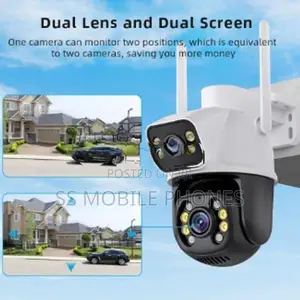 8MP WIFI Dual Screen PTZ Camera