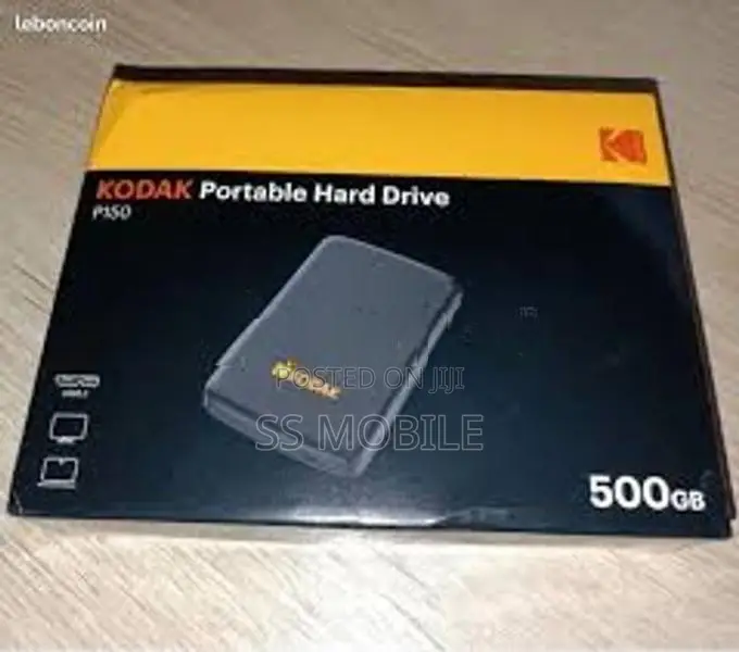 500GB KODAK P150 Portable Hard Drive