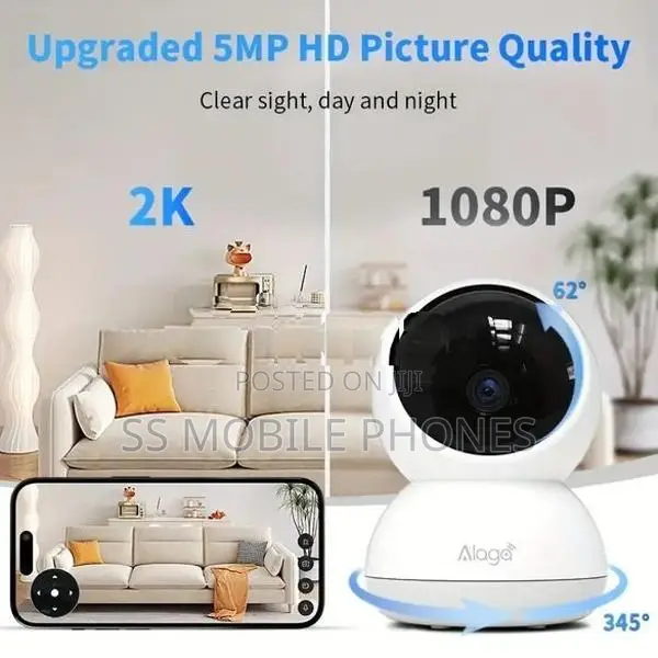 3MP Motion Tracking Wifi AI Camera