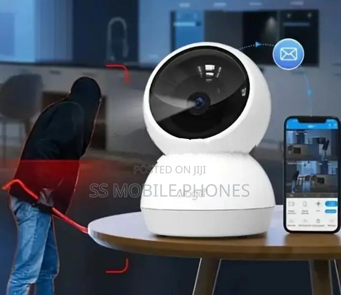 Alaga 360° Panoramic Indoor Security Camera AI Tracking
