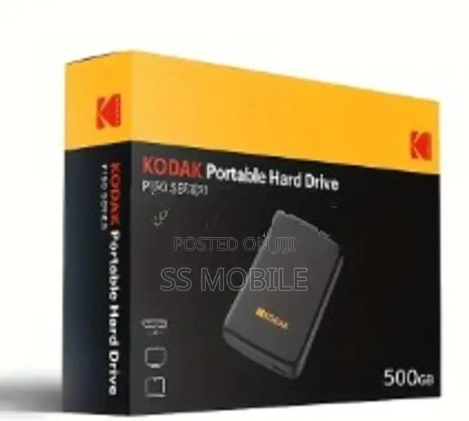 500GB KODAK P150 Portable Hard Drive