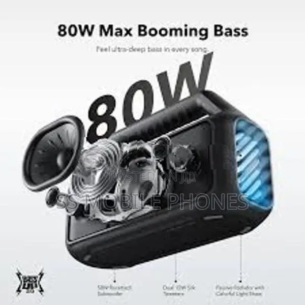 Anker Soundcore Boom 2 Portable Bluetooth Speaker