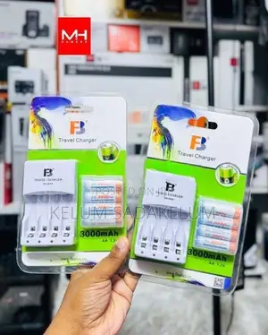 FB Rechargeble AA Battery with Charger