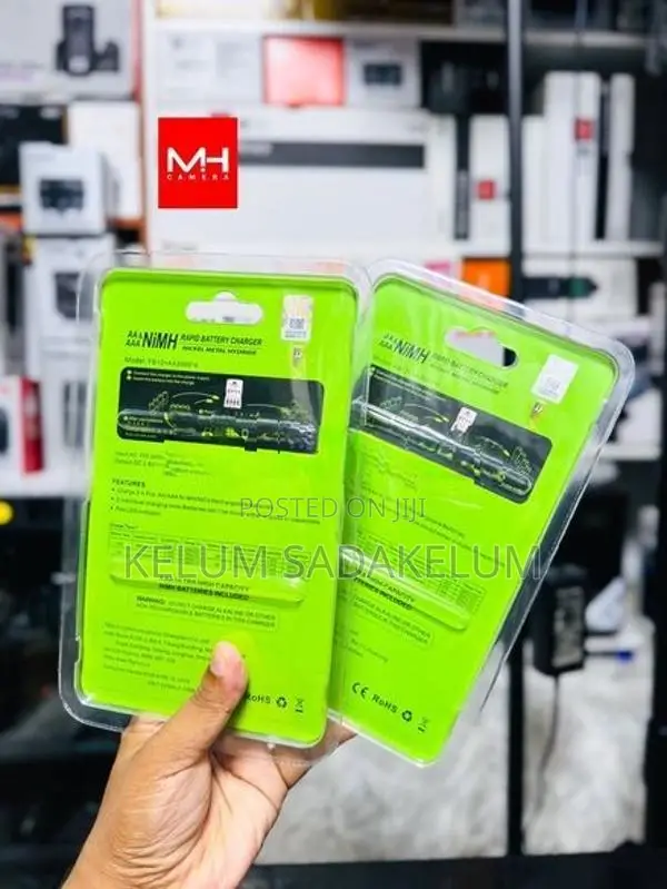 FB Rechargeble AA Battery with Charger