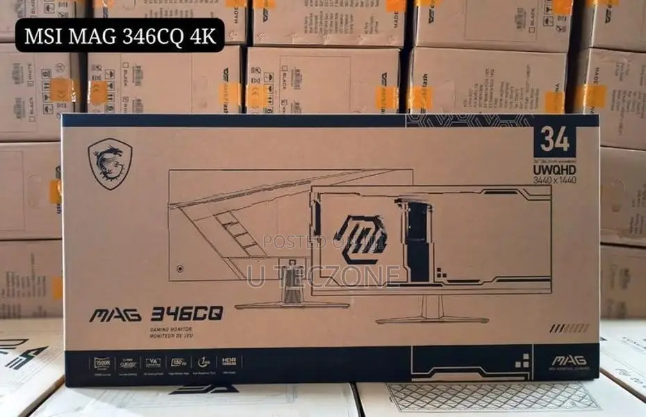 MSI MAG 346CQ BRANDNEW MONITORS 4K 180Hz
