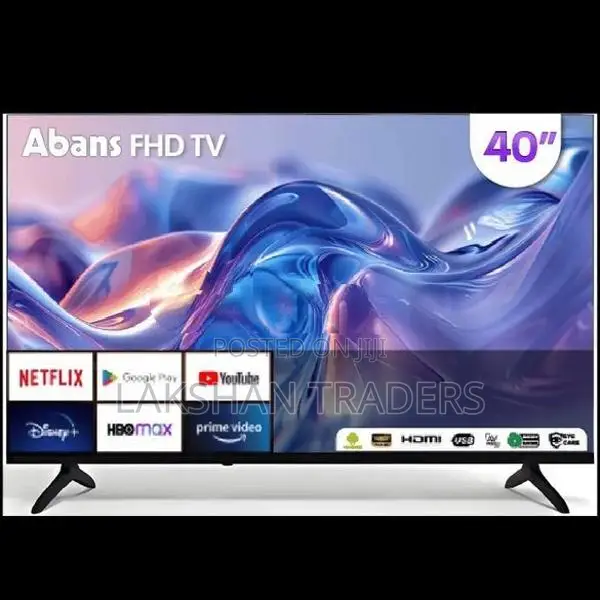 New Abans 40" Inch FHD Smart Android TV L40T2S