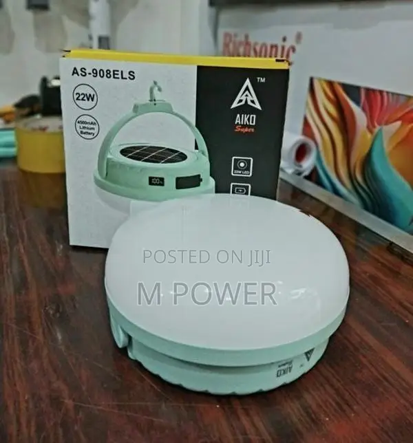 Aiko LED Rechargeable Bulb 22W ( AS-908EL)