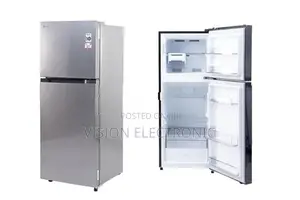 LG Inverter Refrigerator Double Door 238L - Dazzle Steel