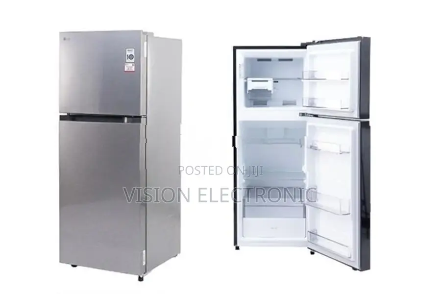 LG Inverter Refrigerator Double Door 238L - Dazzle Steel